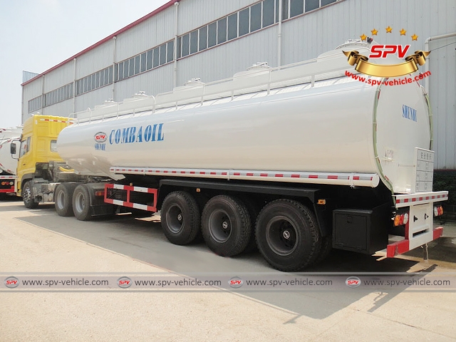 Fuel Tanker Semi-trailer shipped to Congo Fuel Tanker Semi-trailer shipped to Congo